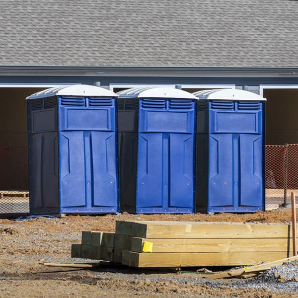 how do you ensure the porta potties are secure and safe from vandalism during an event in Cogswell